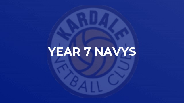 Year 7 Navys