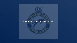 Under 10 Yellow Boys