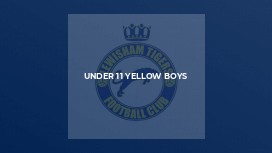 Under 11 Yellow Boys