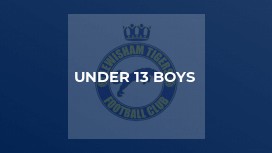 Under 13 Boys