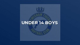 Under 14 Boys