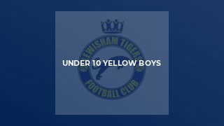 Under 10 Yellow Boys