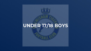 Under 17/18 Boys