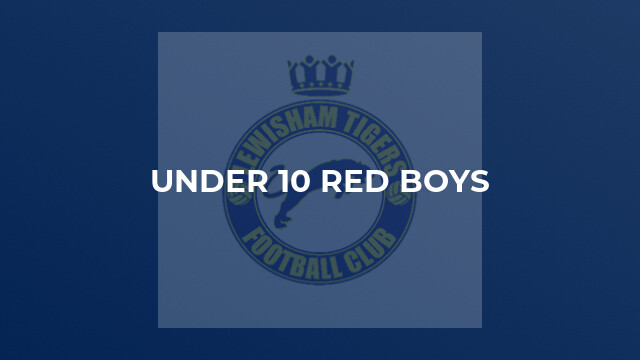 Under 10 Red Boys