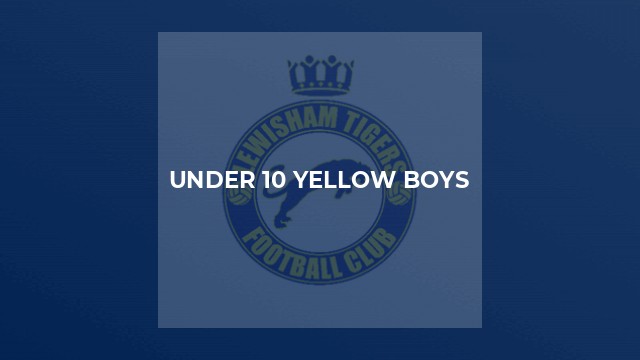 Under 10 Yellow Boys