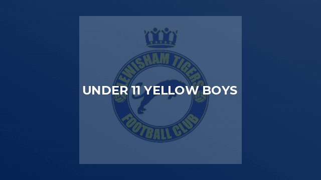 Under 11 Yellow Boys