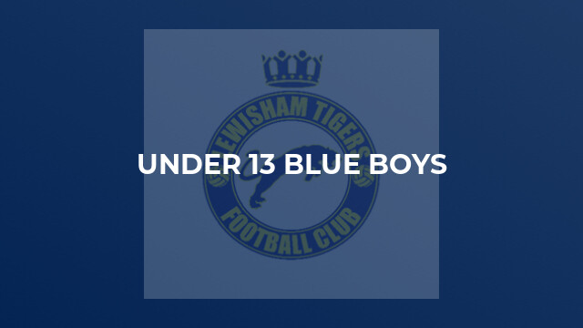 Under 13 Blue Boys