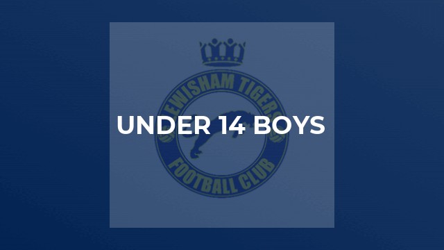 Under 14 Boys