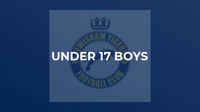 Under 17 Boys