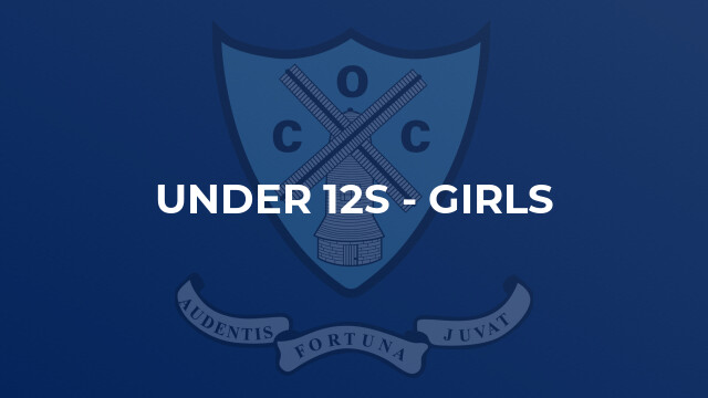 Under 12s - Girls