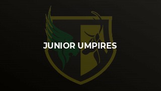 Junior Umpires