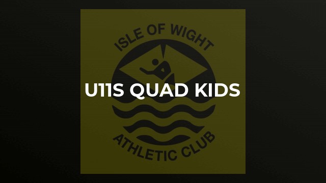 U11s Quad Kids