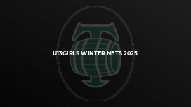 U13Girls Winter Nets 2025