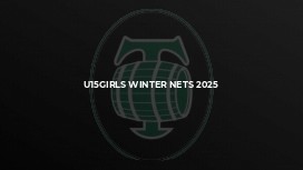 U15Girls Winter Nets 2025