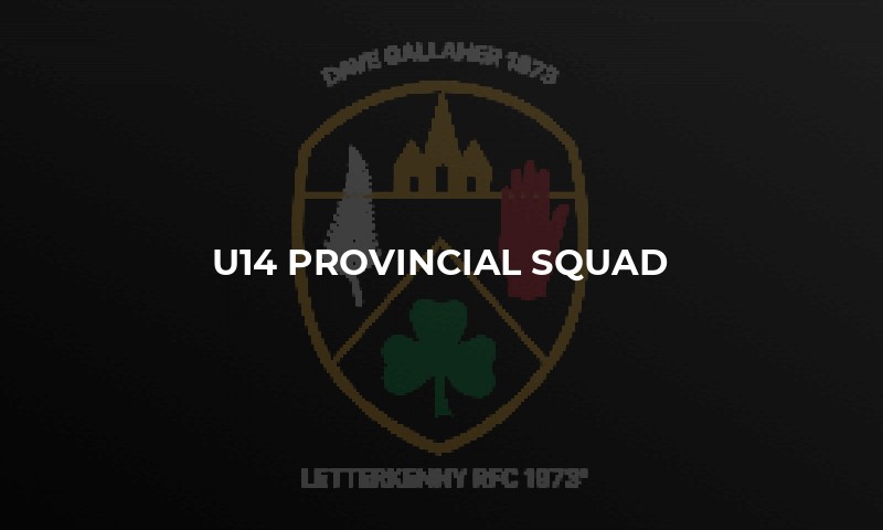 U14 Provincial Squad