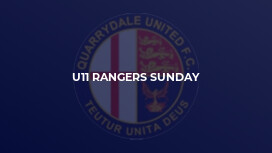 U11 Rangers Sunday