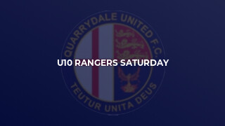 U10 Rangers Saturday