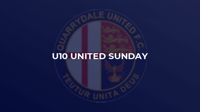 U10 United Sunday
