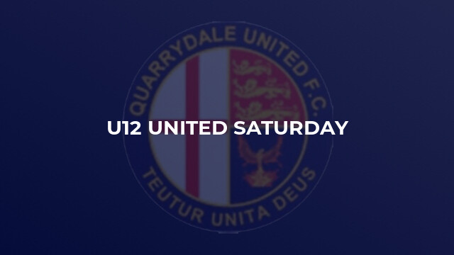 U12 United Saturday
