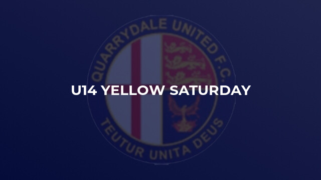 U14 Yellow Saturday