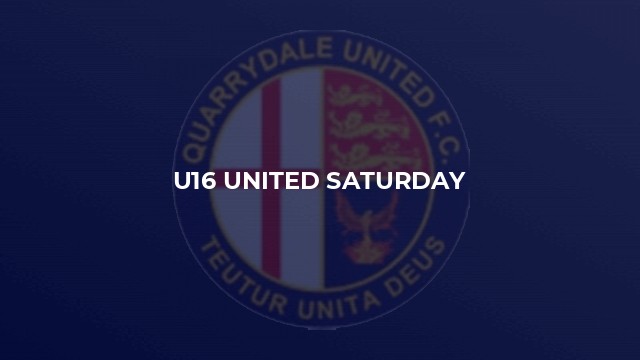 U16 United Saturday