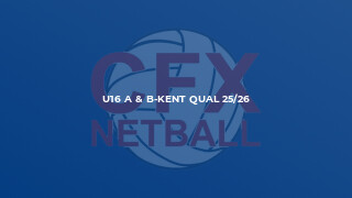 U16 A & B-Kent Qual 25/26