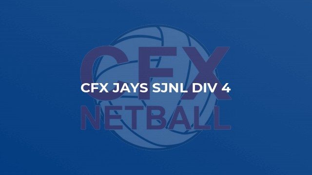 CFX Jays SJNL Div 4