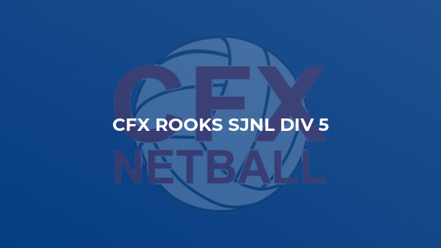 CFX Rooks SJNL Div 5