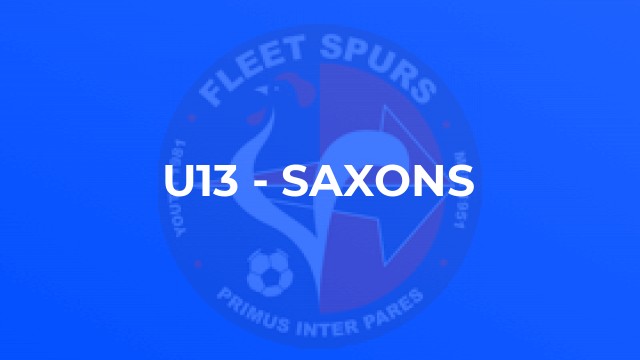 U13 - Saxons