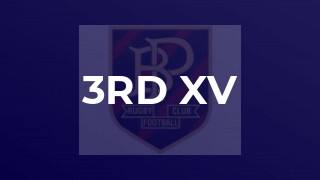 3rd xv