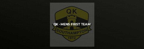 QK -Mens First Team v Bush Hill