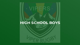 High school Boys