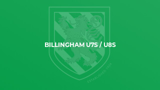 Billingham U7s / U8s