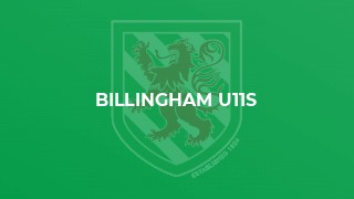 Billingham U11s