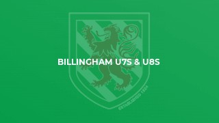 Billingham U7s & U8s