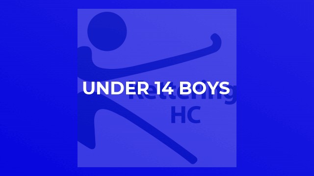 Under 14 Boys