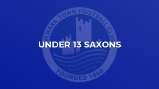 Under 13 Saxons