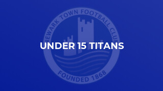 Under 15 Titans