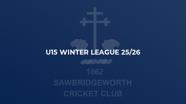 U15 Winter League 25/26