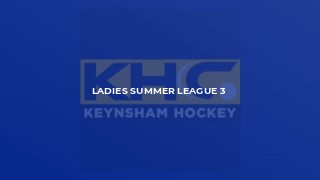 Ladies Summer League 3