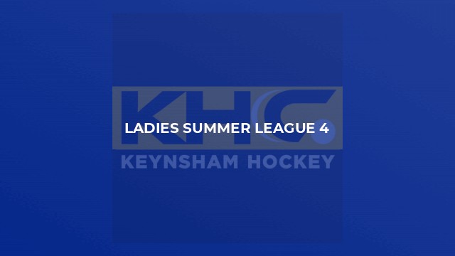 Ladies Summer League 4