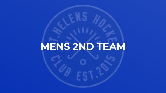 Mens 2nd Team