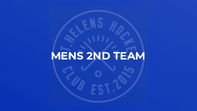 Mens 2nd Team