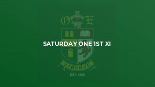 Saturday One 1st XI