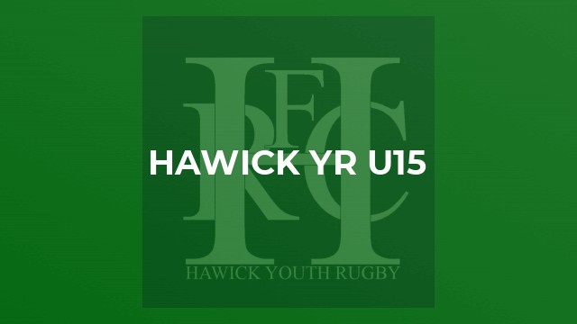 Hawick YR U15