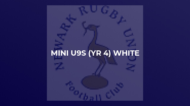 MINI U9s (YR 4) WHITE