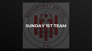 Sunday 1st team