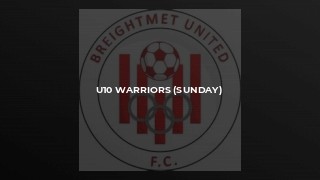 u10 Warriors (Sunday)