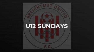 u12 Sundays