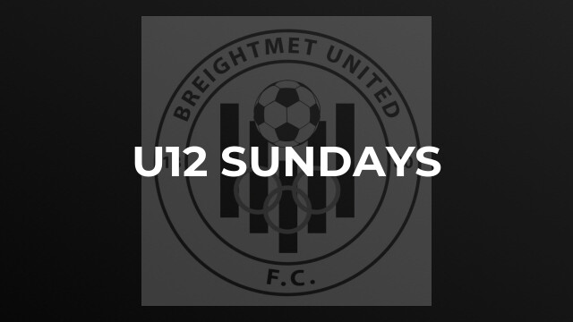 u12 Sundays